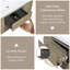 Meuble-lavabo flottant peu encombrant avec design fonctionnel et lavabo durable-791392068-791392089