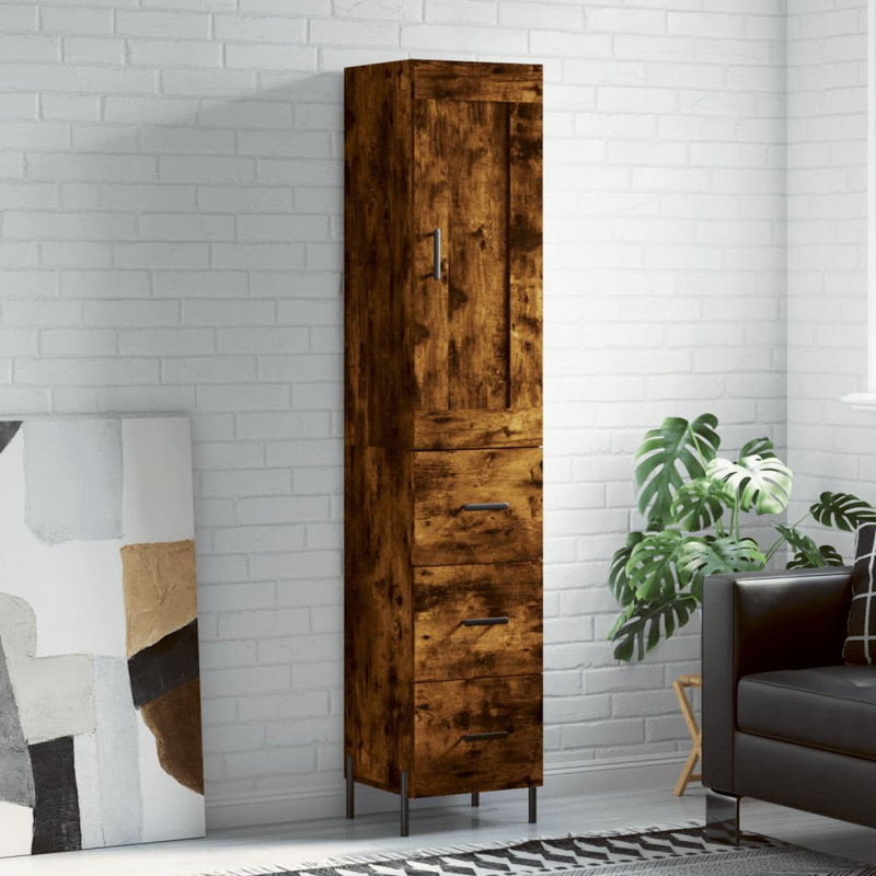 Minnetta 34.5cm Sideboard, Smoked Oak