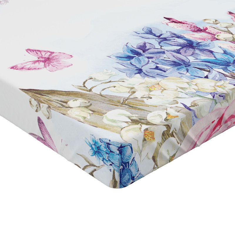 Ensemble de 2 draps-housse Ambesonne Shabby Flora, Ensemble de draps pour lit très grand californien