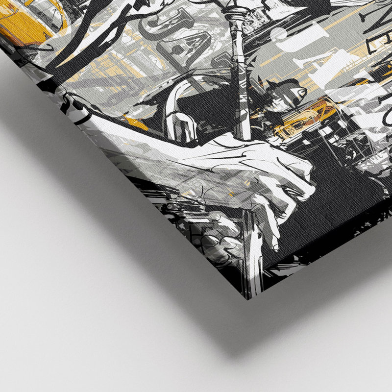 Peinture décorative sur toile