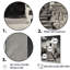 «Black and White Towers Photo II», art mural sur toile-97170592-97170596