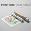 Asbury Garden Song I - Impression sur toile seulement - NON-CADRE-118059314