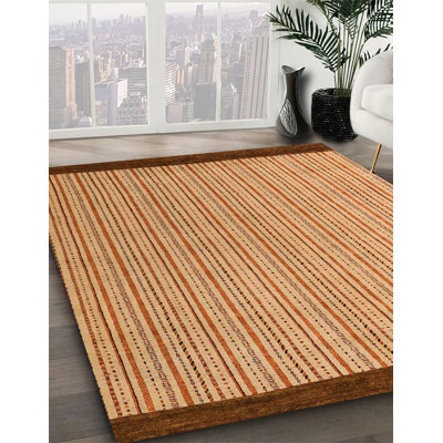 Tapis décoratif multicolore à motif abstrait