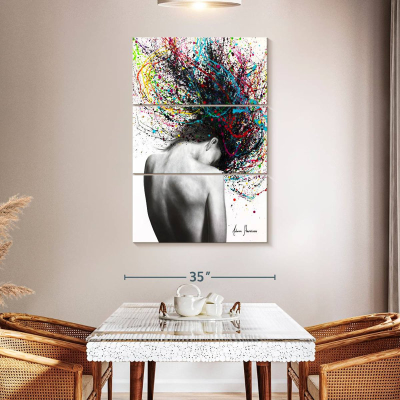 Leisha Cerebral Swirl, 50" H x 32" W