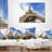 Fantastic View of Paris Paris Eiffel Towerfrom Ground - Cityscape Printed Pillow