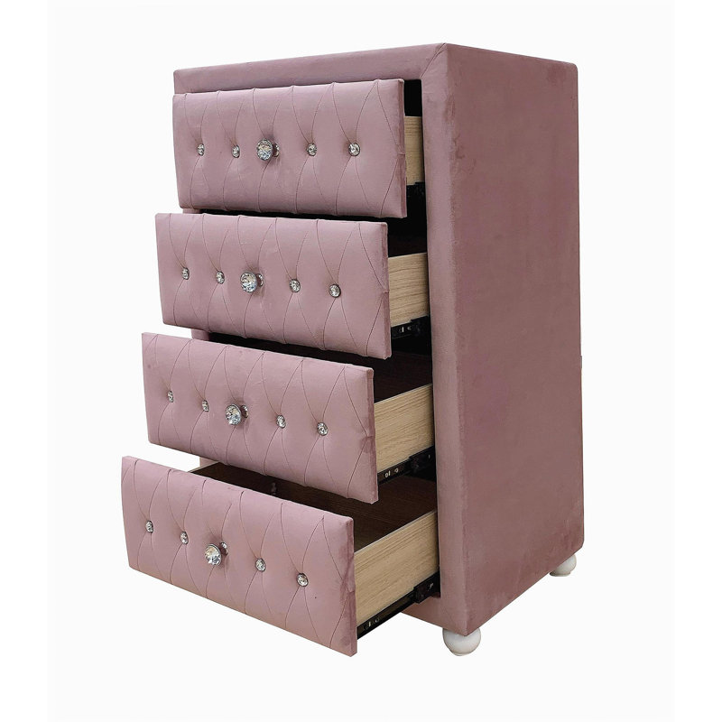 Commode en tissu Reggie