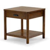 Jaylessa Wood 1 Drawer End Table
