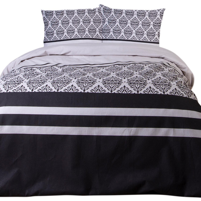 Cotton Duvet Cover Set with Pillow Shams Included