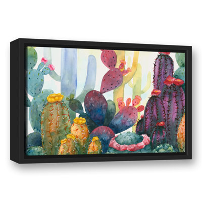 " Colorful Blooming Cactus "