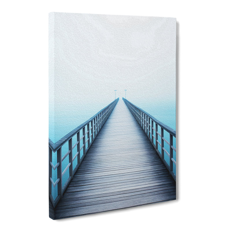 Pier Minimalism - Print, 50cm H x 35cm W x 3cm D