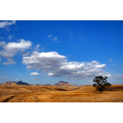 Sitter Buttes With Clear Sky by Felipe Goifman - Wrapped Canvas Print