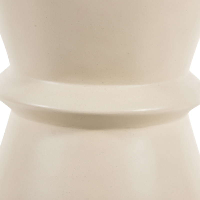 Lina End Table, Parchment White