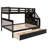 Stairway Twinfull Bunk Bed With Storage, Strong For Bedroom And Dorm Occupants, Suits All Individuals Families Color Drawer. Solid Wood Construction. Extra Storage. Safe . Versatile-1645620397-1645620392