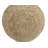 Upholstered Cotton Blend Ottoman