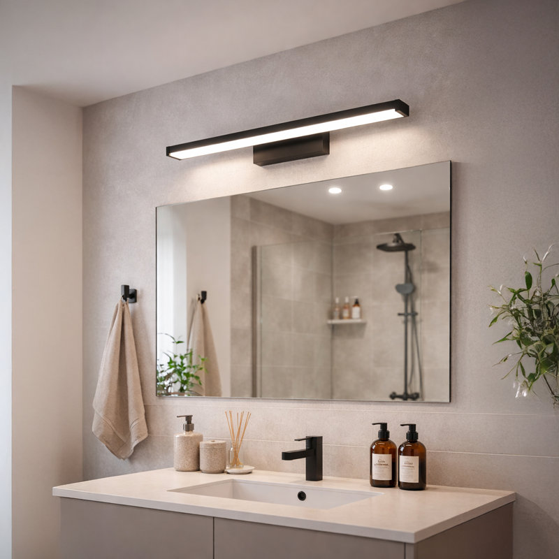 LED Vanity Light, Black