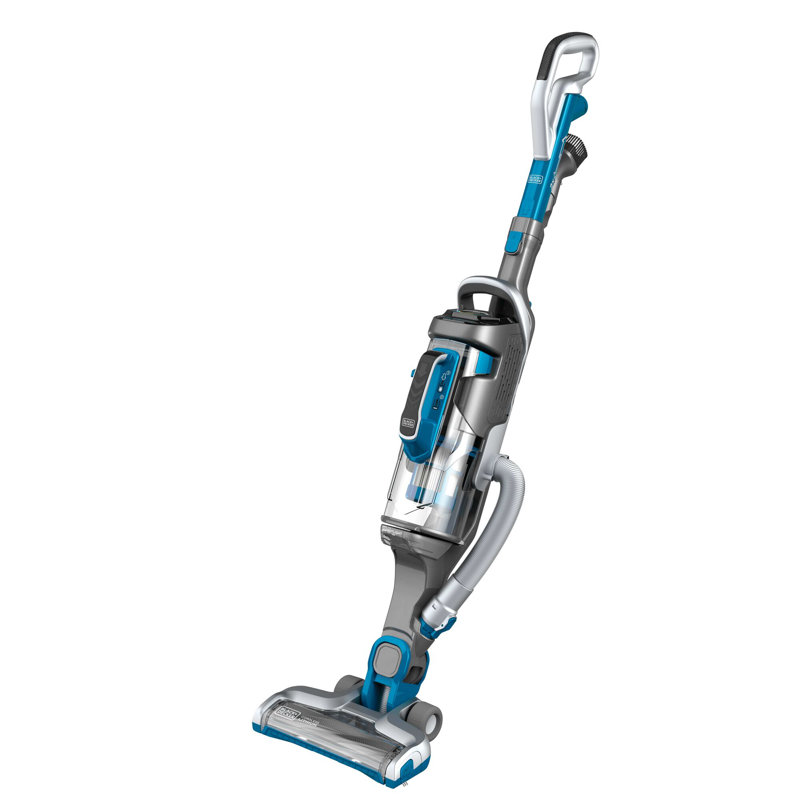 BLACK+DECKER POWESERIES+ 20-Volt MAX Lithium-Ion Cordless Bagless Stick Vacuum Cleaner, Blue