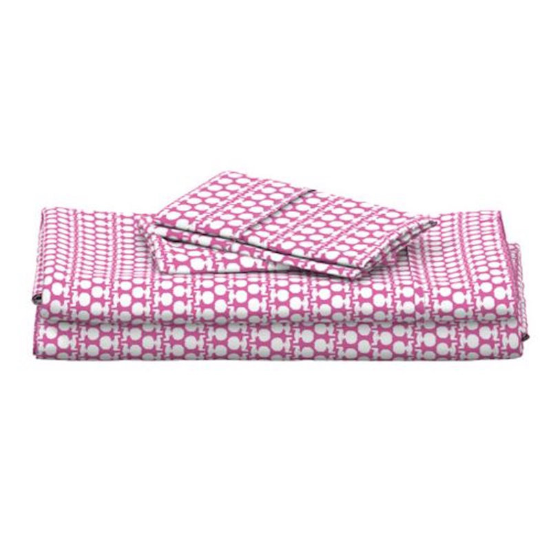Silhouette Sateen Sheet Set, Twin Sheet Set + 1 Pillowcase