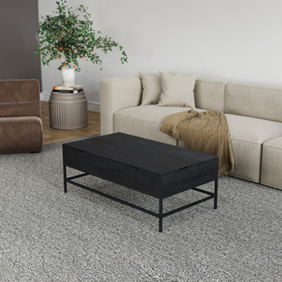 Table basse à plateau relevable
