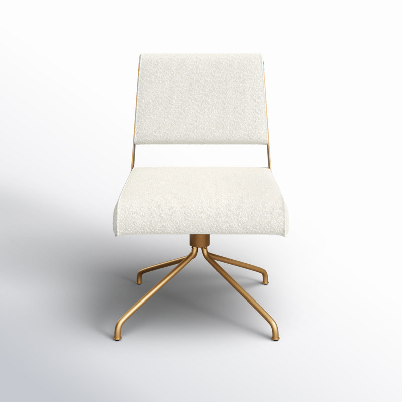 Bowerman Boucle Task Chair, Gold, Ivory