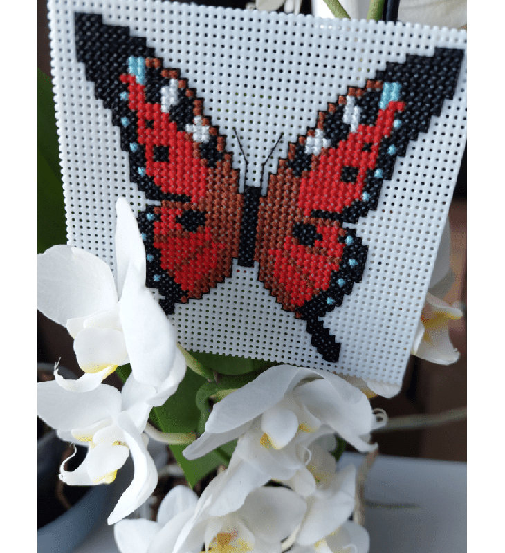 "Butterflies" 117CS Counted Cross-Stitch Kit