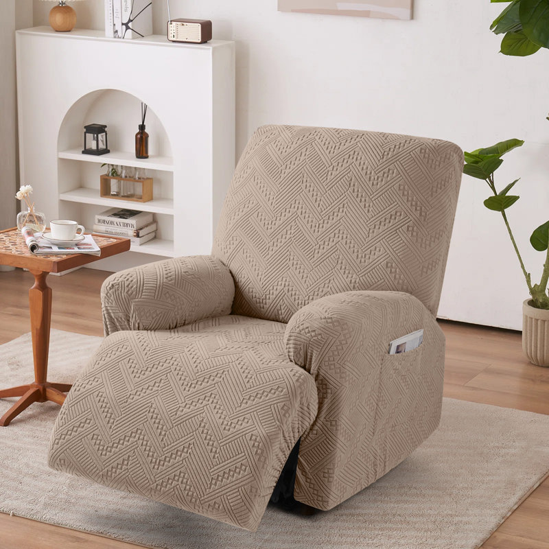 Housse pour fauteuil inclinable 3 pièces Harriet, Kaki