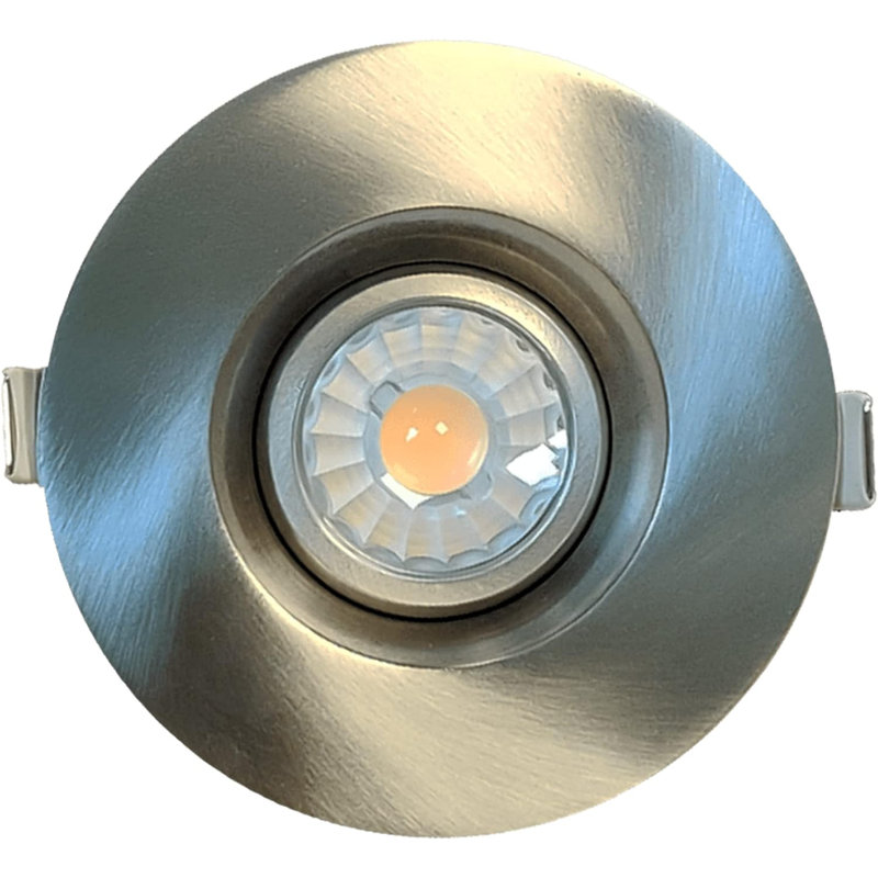 3'' Dimmable Air-Tight IC Rated Standard Recessed Lighting Kit, Blanc
