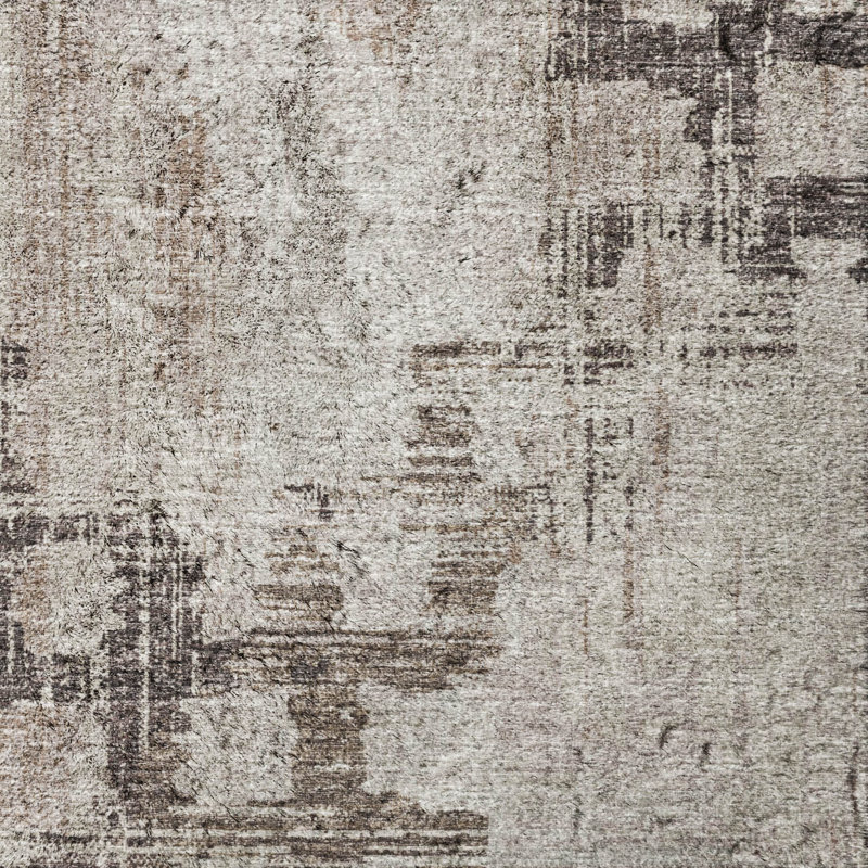 Tapis bohème ADS121 de qualité supérieure lavable à la machine Dream Shag, Moka, 5 pi x 7 pi 6 po