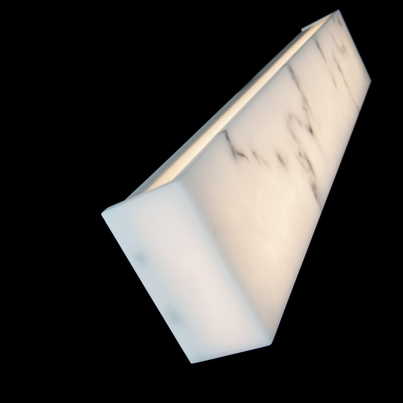 1-Light Dimmable LED White Bath Bar