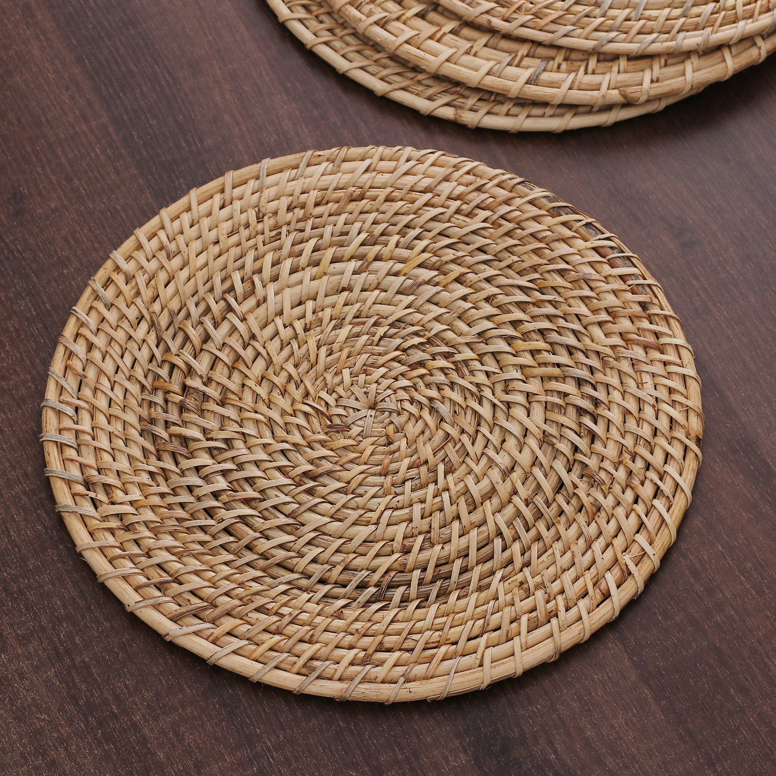Joss & Main Handmade Natural Flair Natural Fiber Placemats