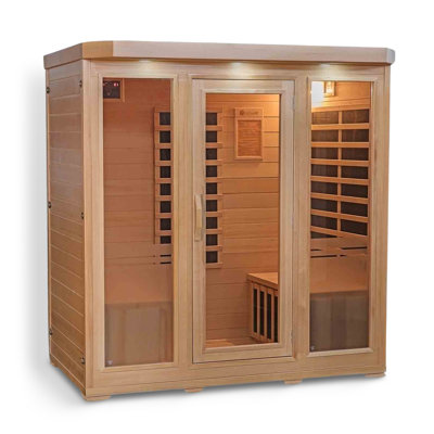 Sauna infrarouge pour 4 personnes HEATWAVE Sonoma