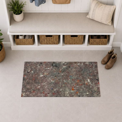 Premium Absorbent Non-Slip Rug Pad  – Extra Cushion, Spill Protection & Floor Safety – Felt & Rubber Dual Surface – Safe for Hardwood & Carpet