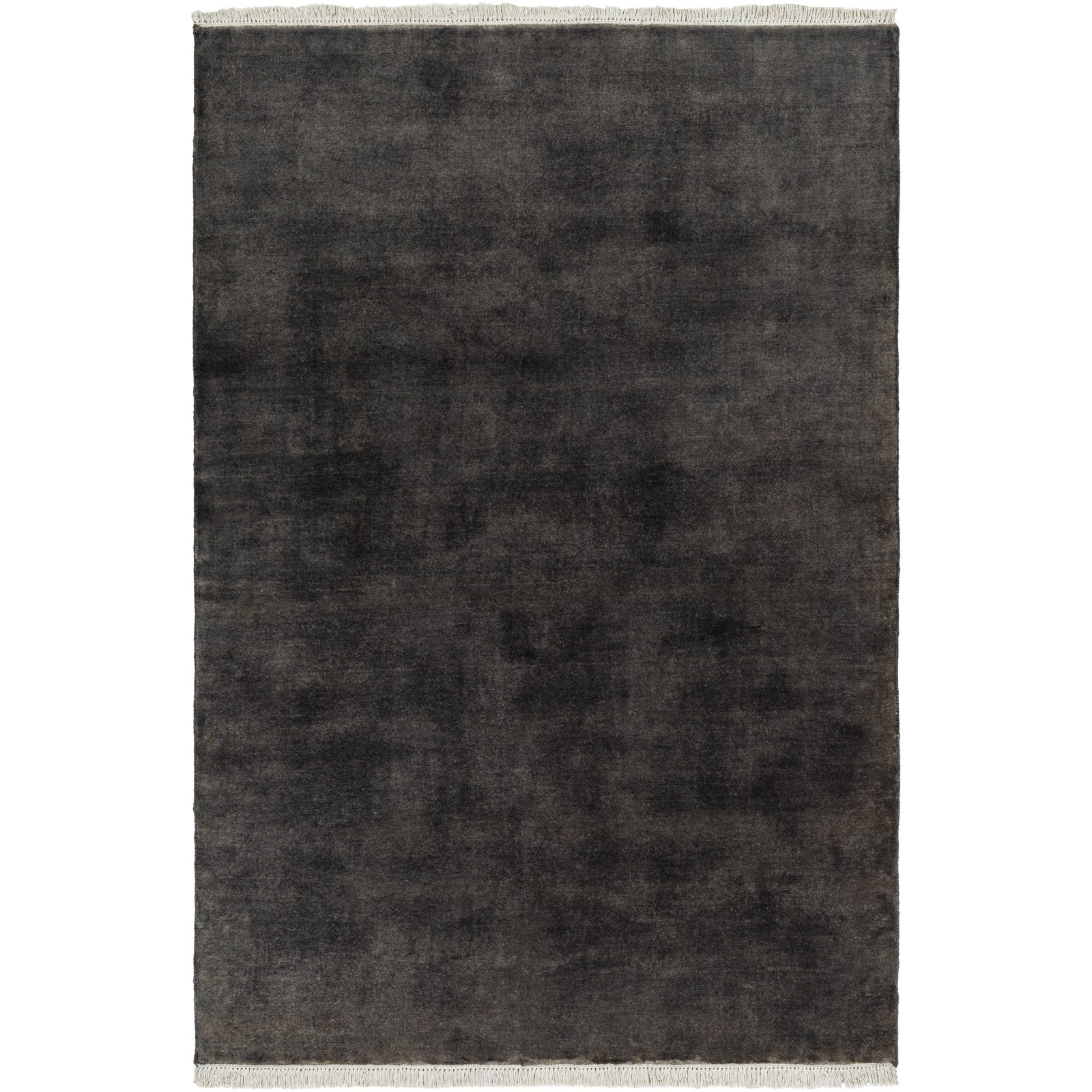 Clio Hand-Loomed Onyx Wool Rug, Rectangle 6' x 9'