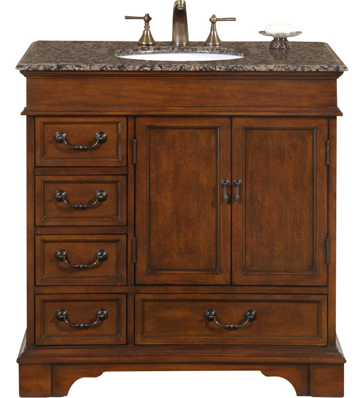 Ensemble de meuble-lavabo simple 36 po Eichler