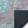 Nile Vintage Flat-Weave Machine Washable Medallion Teal Rug