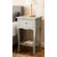Table de bout pour le salon, fabrication robuste en bois d'orme, aucune table d'appoint requise