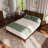 Knighten Solid Wood Full Bed Frame Dark Walnut-310021489-324616888