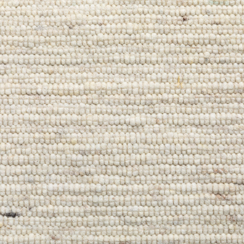 Despain Wool Hand Woven Area Rug, Cream coloured, Rectangle 70 x 130cm