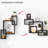 Nest Square Interlocking Box Accent Wall Shelf-1619867845