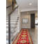 Tapis de couloir rouge nouvel âge en laine 2 pi 8 po x 13 pi Zandar