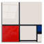 "Composition en blanc, rouge et bleu" par Piet Mondrian-2049110001