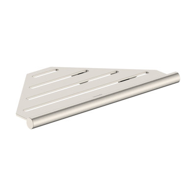 hansgrohe AddStoris S Corner Basket in Brushed Nickel