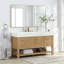 Maho 60 " W Freestanding Standard Free Standing 1 Single Vanity Bathroom Vanity With Engineered Stone Top