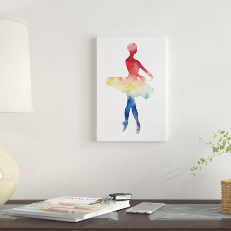 « ballerine beam iv », impression sur toile tendue, H 26 po x l 18 po x P 1,5 po, Toile tendue, Pas de tapis
