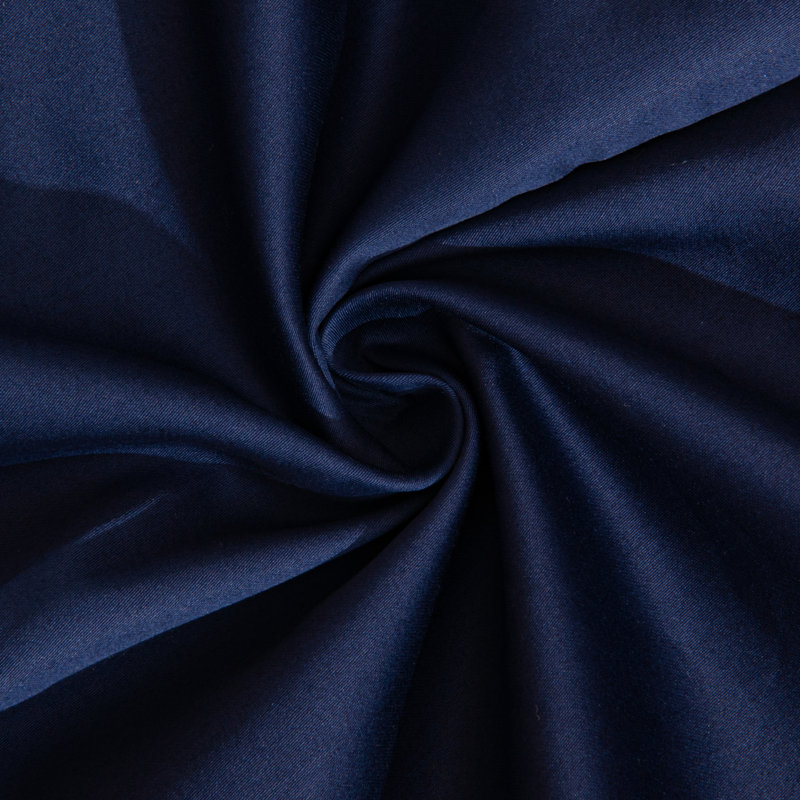 Egyptian-Quality Cotton Sham Covers, 500 Thread Count Cotton Sateen Square Pillow Covers - NTBAY, Standard, Navy Blue