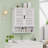 Cleonte Bamboo Bathroom Wall Cabinet with 2 Doors & Adjustable Shelf-2003491243