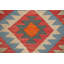 Tapis oriental coloré Kilim 3 x 16