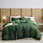 100% Cotton Waffle Weave Duvet Cover Set-135355229-135355232