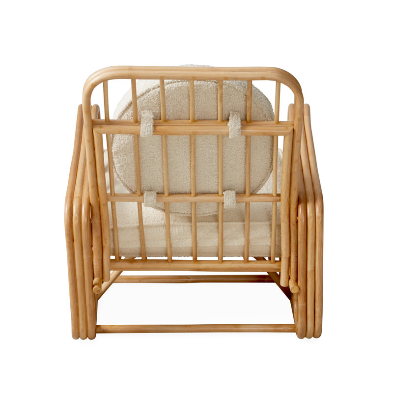Riviera Lounge Chair, Natural