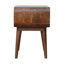 Langdon 45cm W Solid Wood Bedside Table