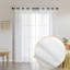 Ensemble de 2 rideaux transparents Sleep Zone-116830663-116830664